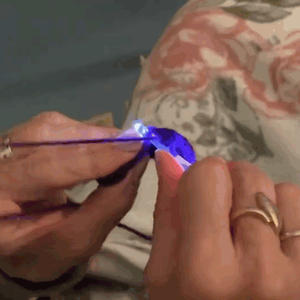 Kit LumiCrochet - Voyez vos mailles clairement, même le soir ou sur fils foncés